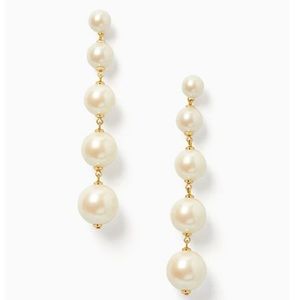 NWT Kate Spade Pearl Statement Earrings